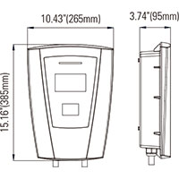 wall ac charging pile detail